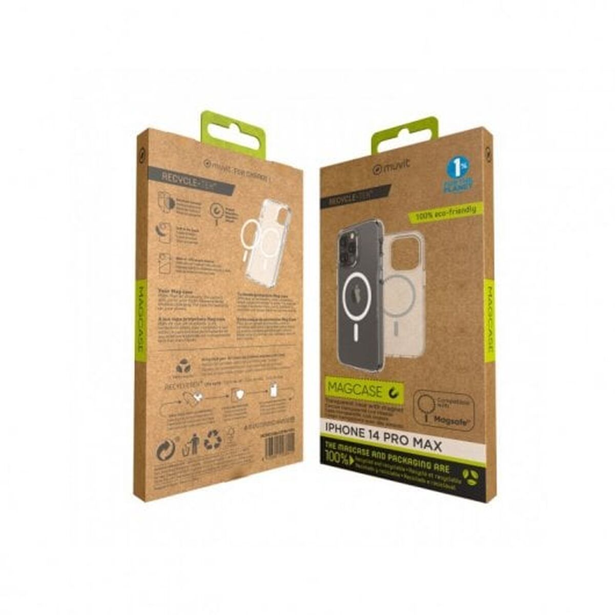 Mobile cover Muvit iPhone 14 Pro Max-1