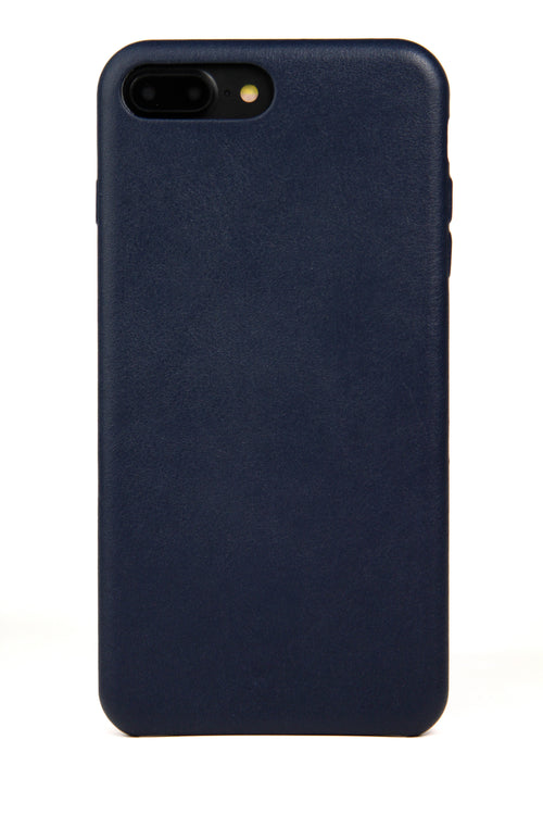 iPhone 7/8 Plus Case, Navy Leather-0