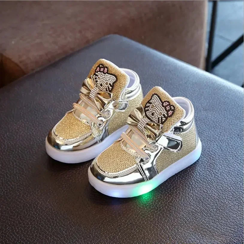 Breathable LED Fashion Luminous Shoes for Children-0