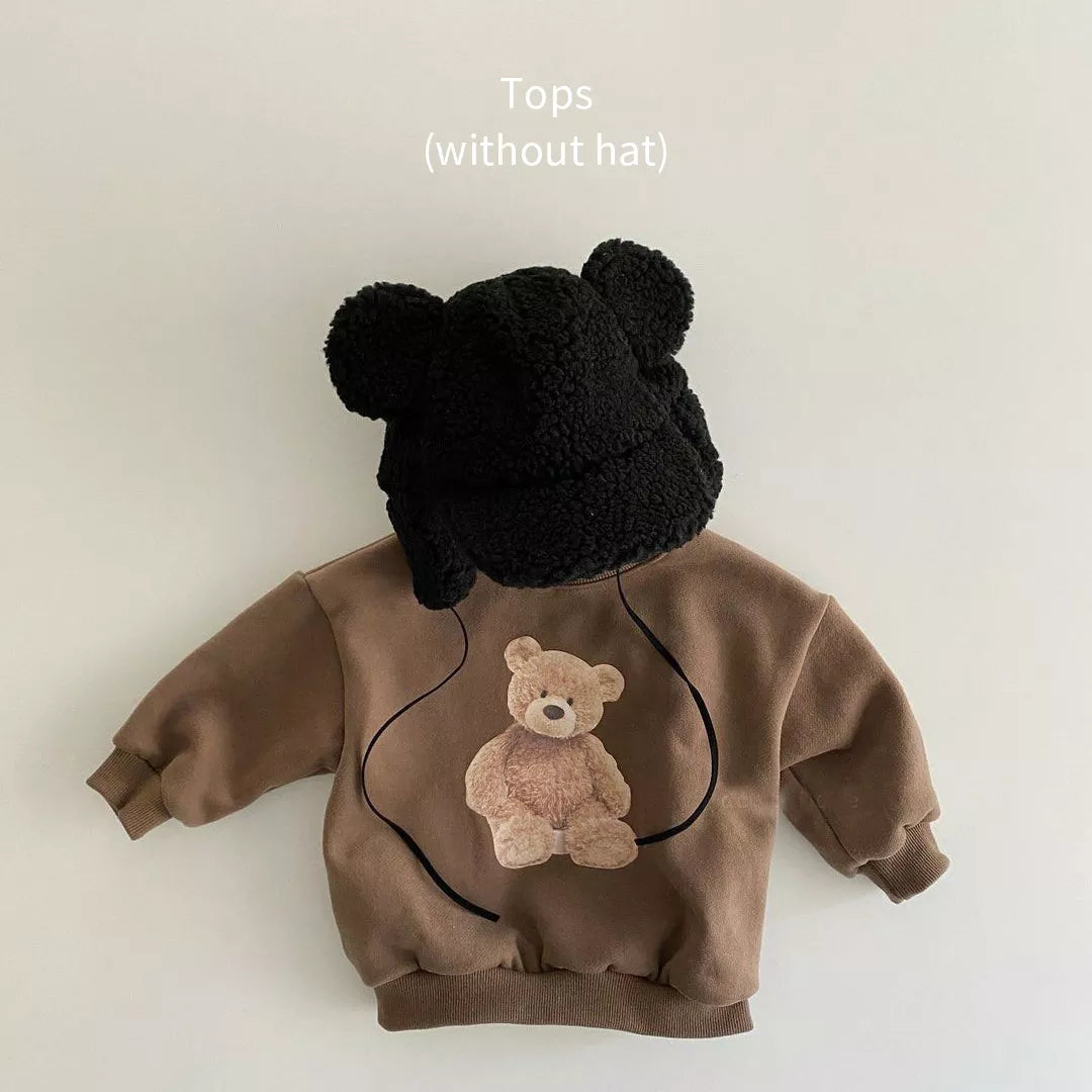 Sweatshirt with Teddy Bear for Children Multivariant-6